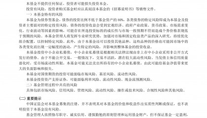 债券型证券投资基金(债券型基金是稳赚的吗)