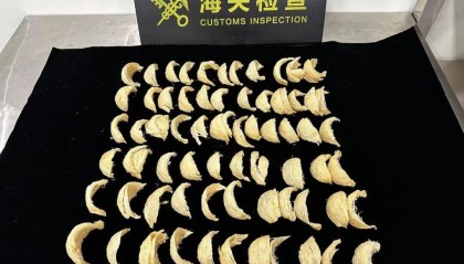 太恶心！女子被查，在打底裤内搜到了用塑料袋包裹的大量食品……