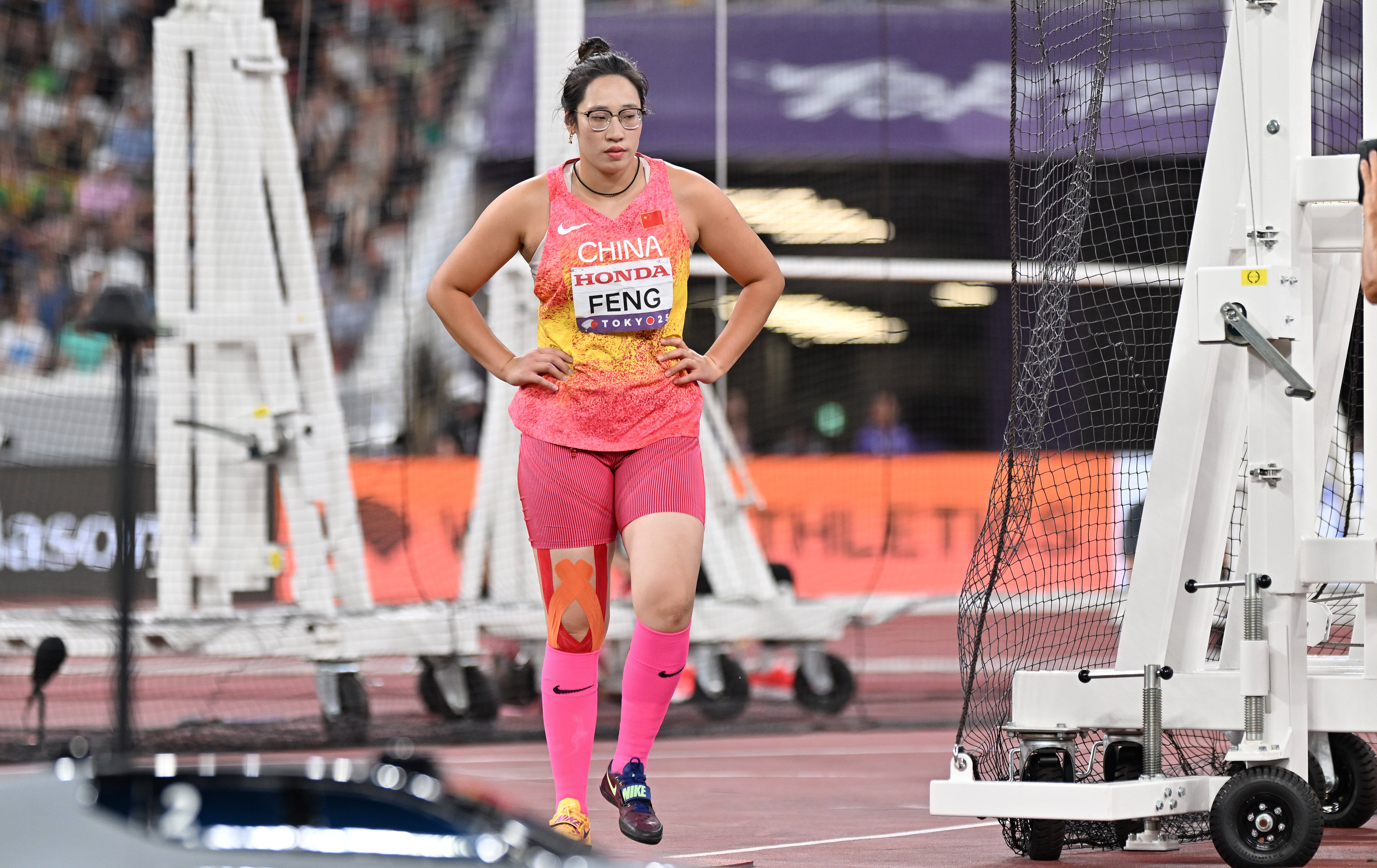 (田径世锦赛)女子铁饼决赛:冯彬获第七