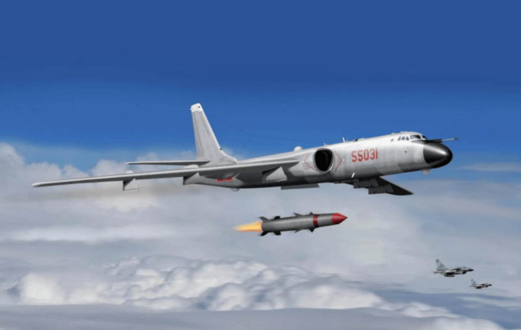 270架轰6严阵以待,强大核战轰打击群横空出世,美媒说了句大实话