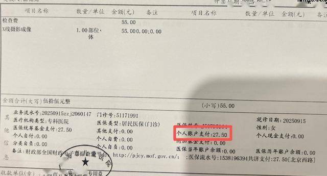 发票上个人账户支付、统筹基金支付、个人自费、个人自付、其他支
