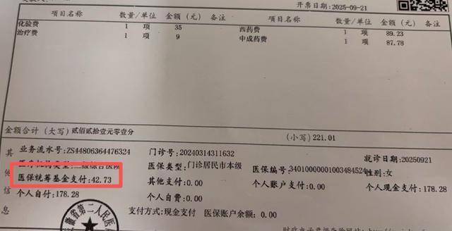 发票上个人账户支付、统筹基金支付、个人自费、个人自付、其他支