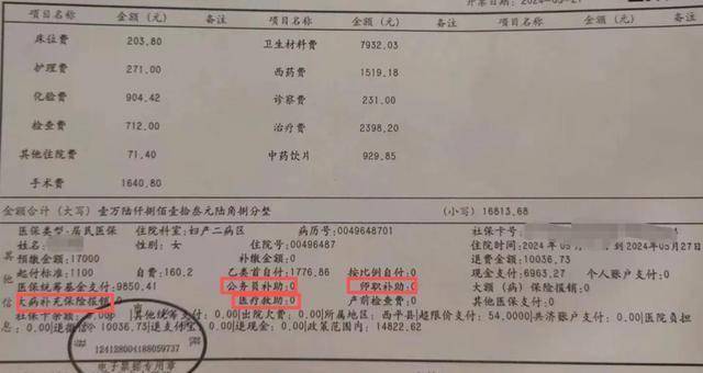 发票上个人账户支付、统筹基金支付、个人自费、个人自付、其他支