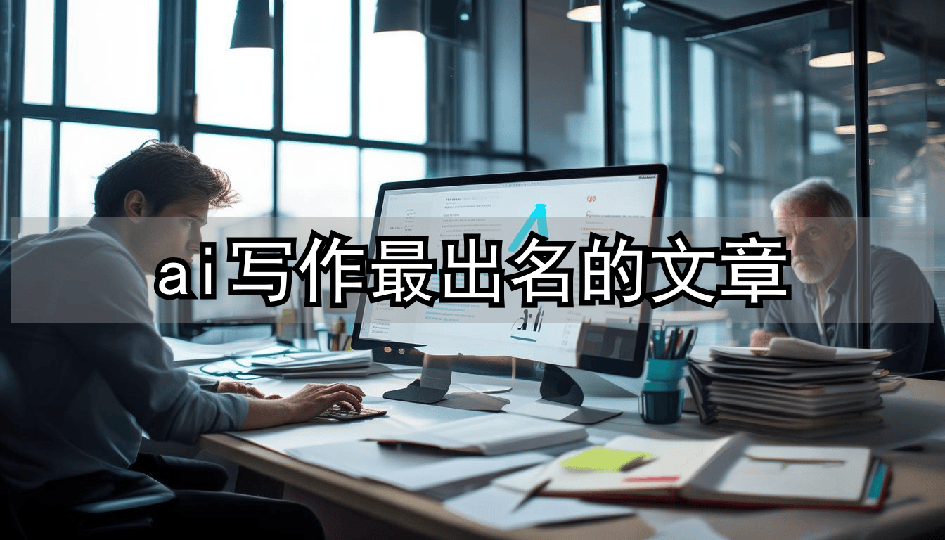 ai写作最出名的文章