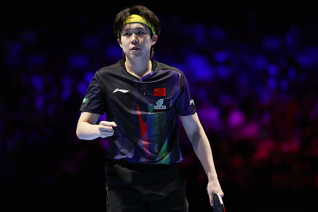 孤军奋战!王楚钦战胜小勒布伦,挺进乒乓世界杯八强