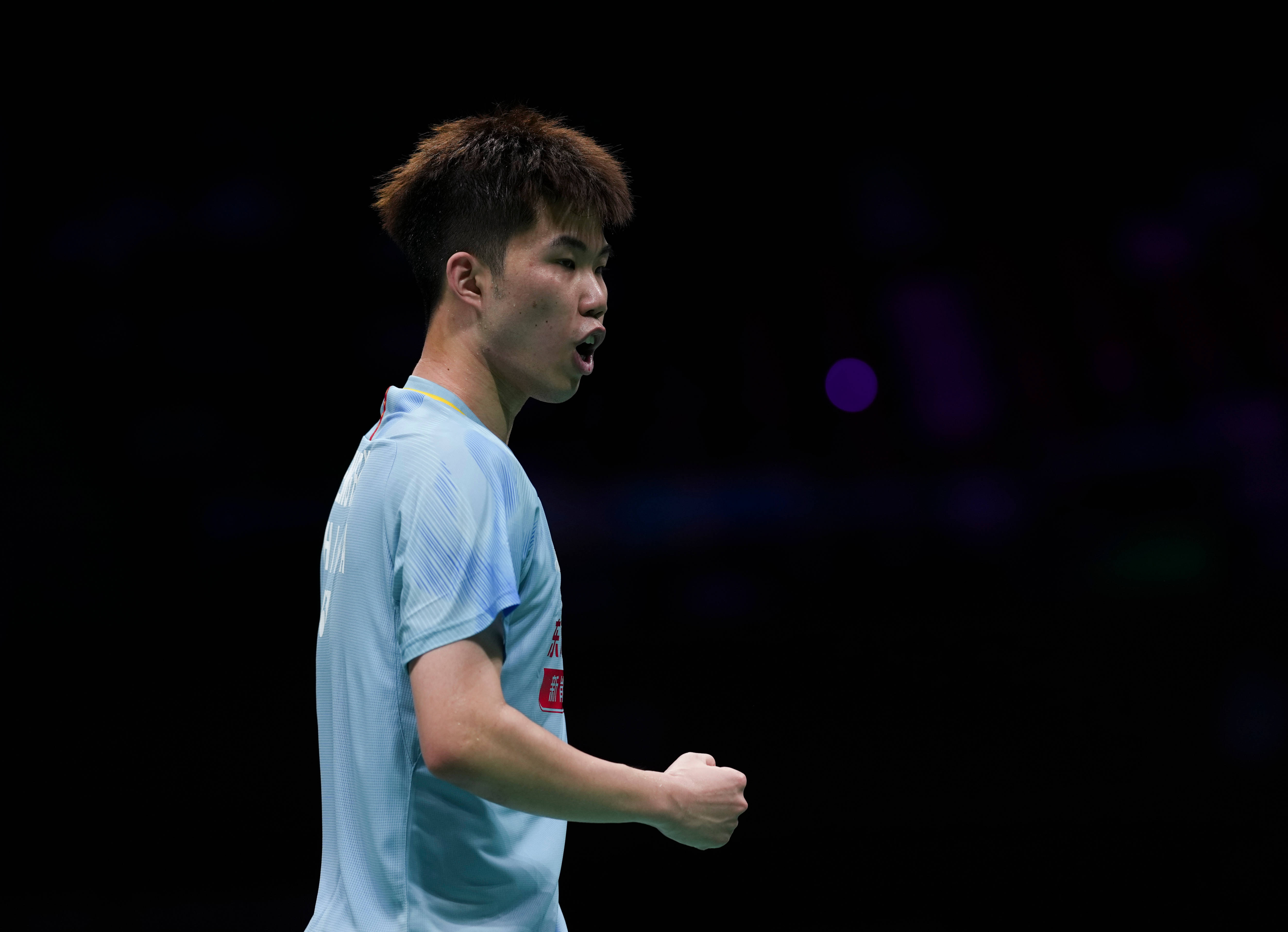 （体育）羽毛球——亚锦赛：翁泓阳无缘男单四强